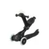 Trottinette évolutive Globber Go-Up Deluxe Lights Eco 360° Noir