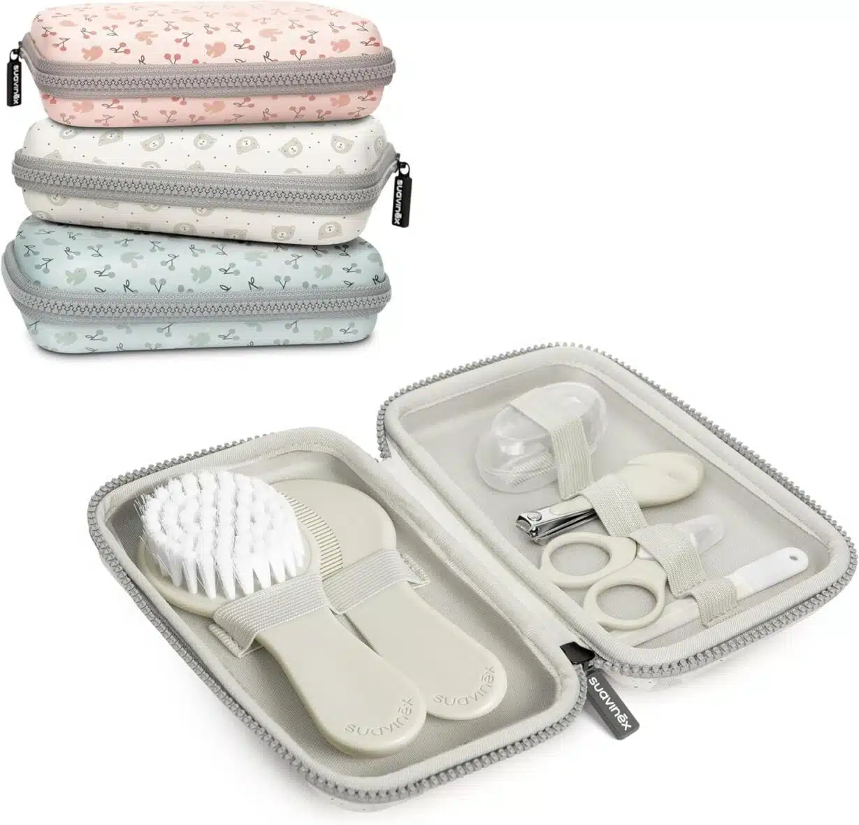 Trousse de toilette bébé Suavinex beige 0m+ (3) bebemaman