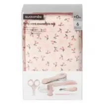 Trousse de toilette bébé Suavinex rose 0m+