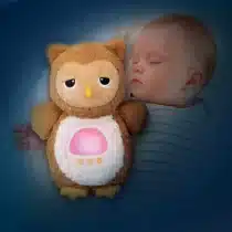 Veilleuse hibou bébé Winfun lumière douce 0m+