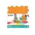 dalles mousse bébé Ludi multicolore 90x90cm tapis de jeu bébé