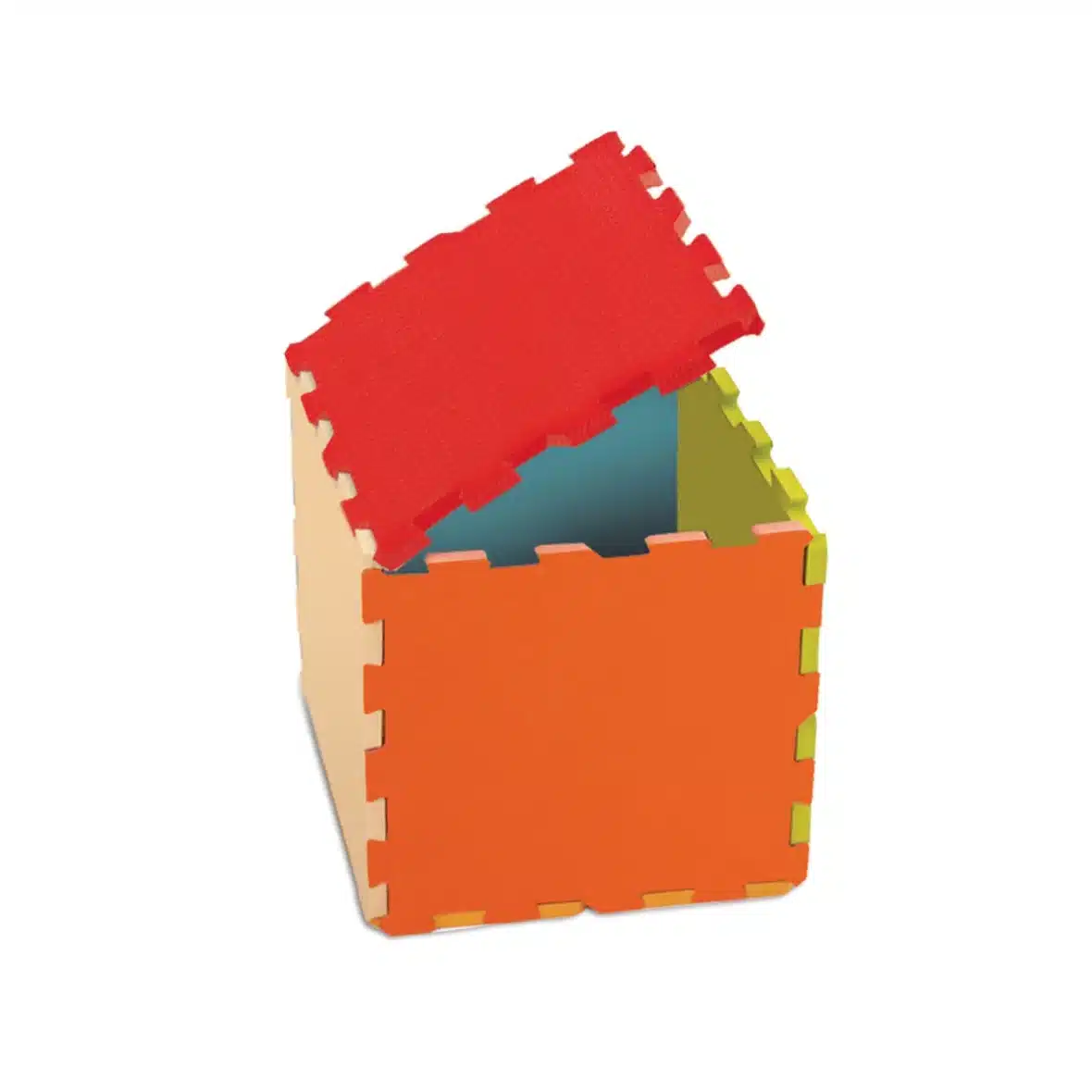 dalles mousse bébé Ludi multicolore 90x90cm tapis de jeu bébé -6- bebemaman