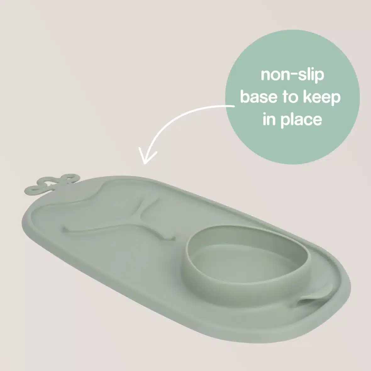 BBox Tapis de Repas en Silicone Roll + Go Sage -5- bebemaman