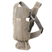 BabyBjörn Porte-bébé en Maille 3D Gris Beige