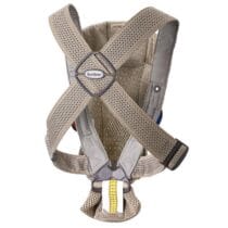 BabyBjörn Porte-bébé en Maille 3D Gris Beige