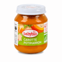 Babybio Confit Carotte Potimarron bio 4mois+