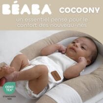 Beaba Réducteur De Lit Cocoony 0-3mois Argile