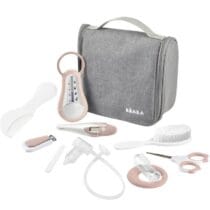 Beaba Trousse de toilette nomade 9 accessoires Rose