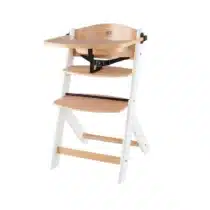 Kinderkraft Chaise haute enfant évolutive Enock en Bois Blanc
