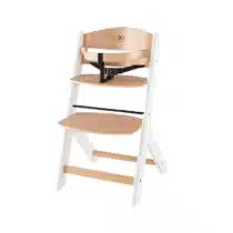 Kinderkraft Chaise haute enfant évolutive Enock en Bois Blanc