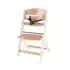 Kinderkraft Chaise haute enfant évolutive Enock en Bois Blanc