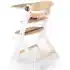 Kinderkraft Chaise haute enfant évolutive Enock en Bois Blanc