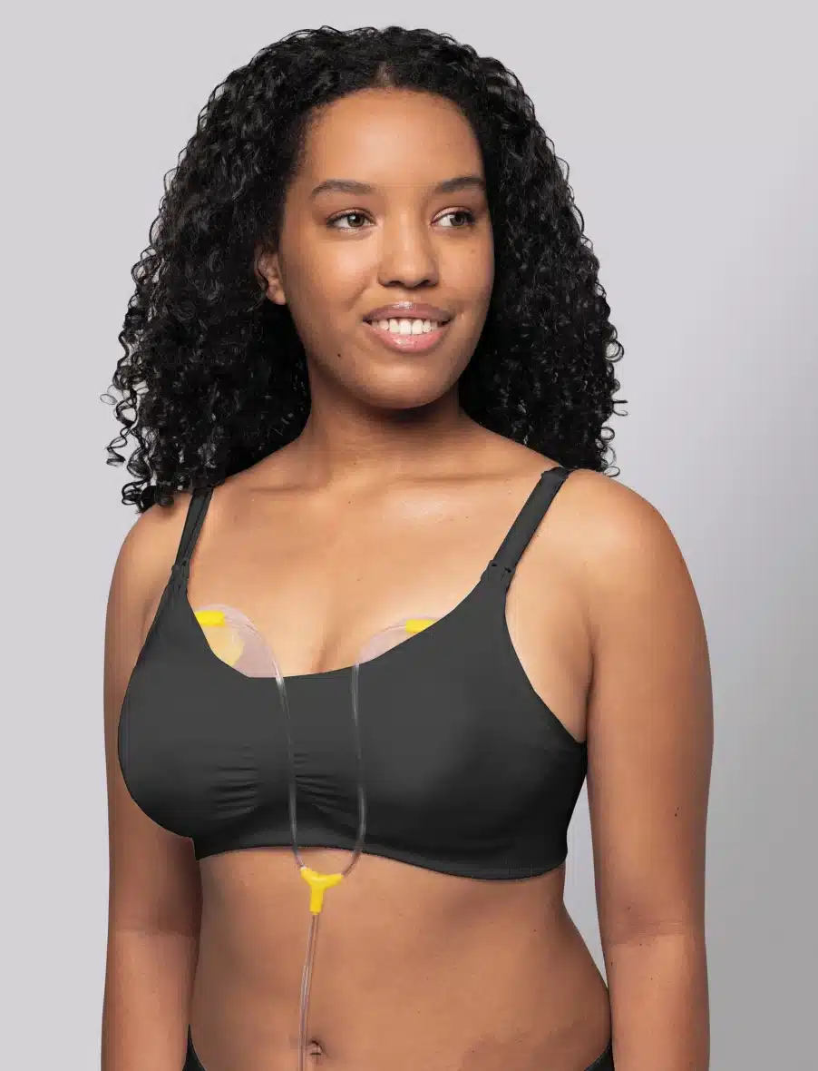Medela soutien-gorge d’allaitement et de tirage 3 en 1 noir taille S -2- bebemaman