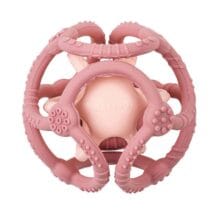 Nattou Set de 2 Balles Silicone Rose pour Bébé