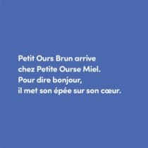 Petit Ours Brun Se Déguise