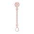Suavinex attache sucette silicone Colour Essence rose