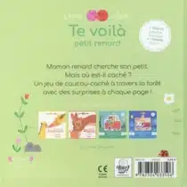 Te Voilà Petit Renard Gründ -2- bebemaman