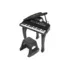Winfun Grand Piano Noir 3 ans plus piano enfant musical noir