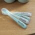 Beaba Lot de 4 Cuillères silicone 1er âge multicolore