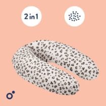Doomoo Coussin d’allaitement et maternité Buddy Leopard