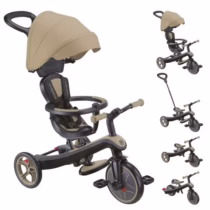 Globber Tricycle Explorer 4en1 Évolutif Taupe