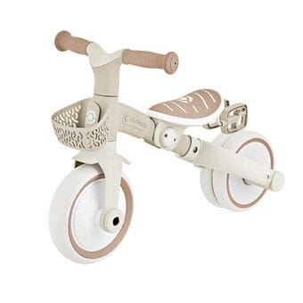 Globber Tricycle d’Apprentissage 3en1 12mois à 3ans Taupe