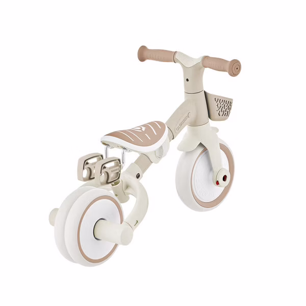 Globber Tricycle d’Apprentissage 3en1 12mois à 3ans Taupe -5- bebemaman