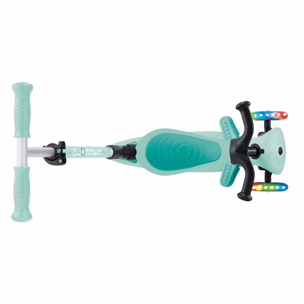Globber Trottinette évolutive Go Up Active Eco 3 Lights Menthe -3- bebemaman