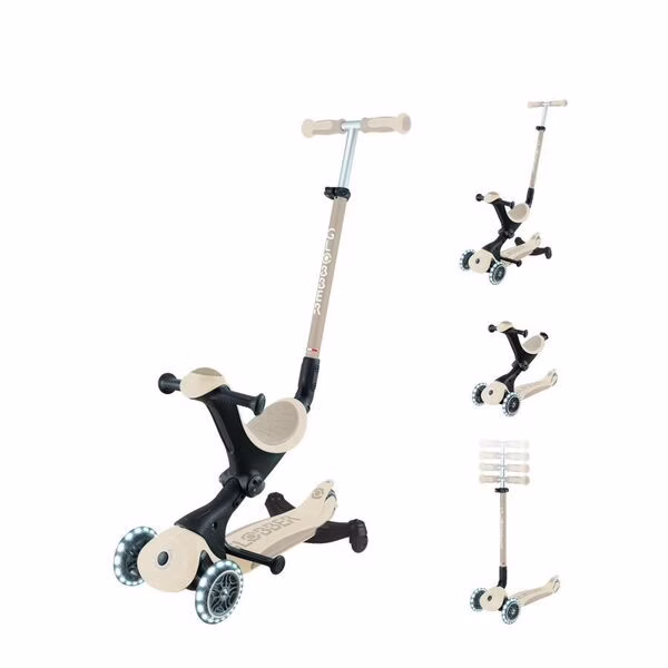 Globber Trottinette évolutive Go Up Active Eco 3 Taupe -5- bebemaman