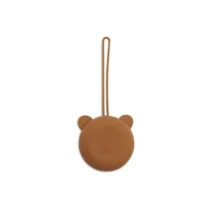 Jollein Attache de Sucette en Silicone Caramel