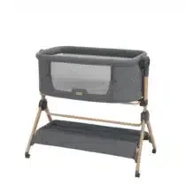 KikkaBoo Berceau Cododo et Chaise haute 2en1 Sleat Me Gris