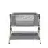 KikkaBoo Berceau Cododo et Chaise haute 2en1 Sleat Me Gris