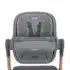 KikkaBoo Berceau Cododo et Chaise haute 2en1 Sleat Me Gris