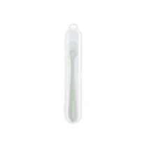 Kikkaboo Cuillère Silicone avec étui Sage