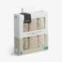 Kikkaboo Lot de 3 Langes en Mousseline Secret Garden beige