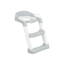 Kikkaboo Réducteur de toilette avec échelle Lea Gris