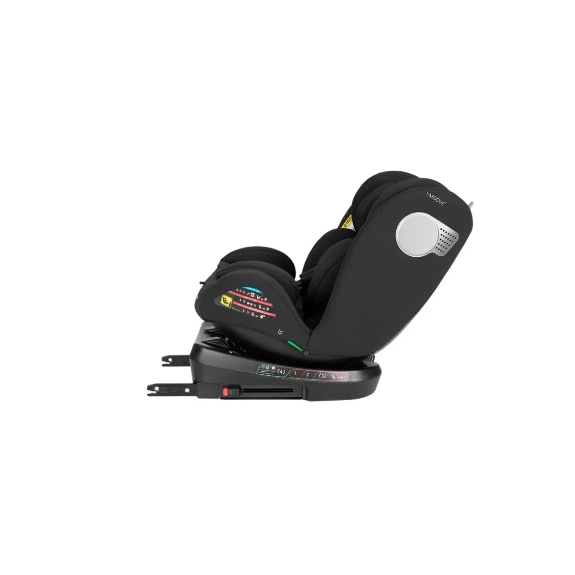 Kikkaboo Siège Auto I-Moove 2 I-Size Noir -6- bebemaman