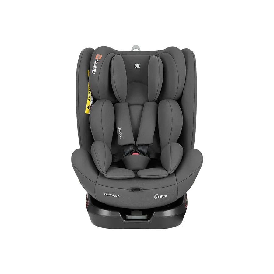 Kikkaboo Siège Auto i-Moove 2 i-Size Gris foncé -2- bebemaman
