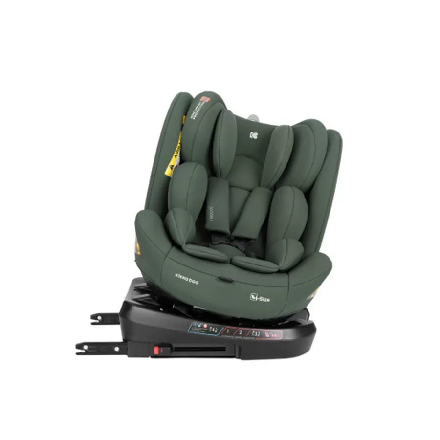 Kikkaboo Siège Auto i-Moove 2 i-Size Vert Kaki -3- bebemaman