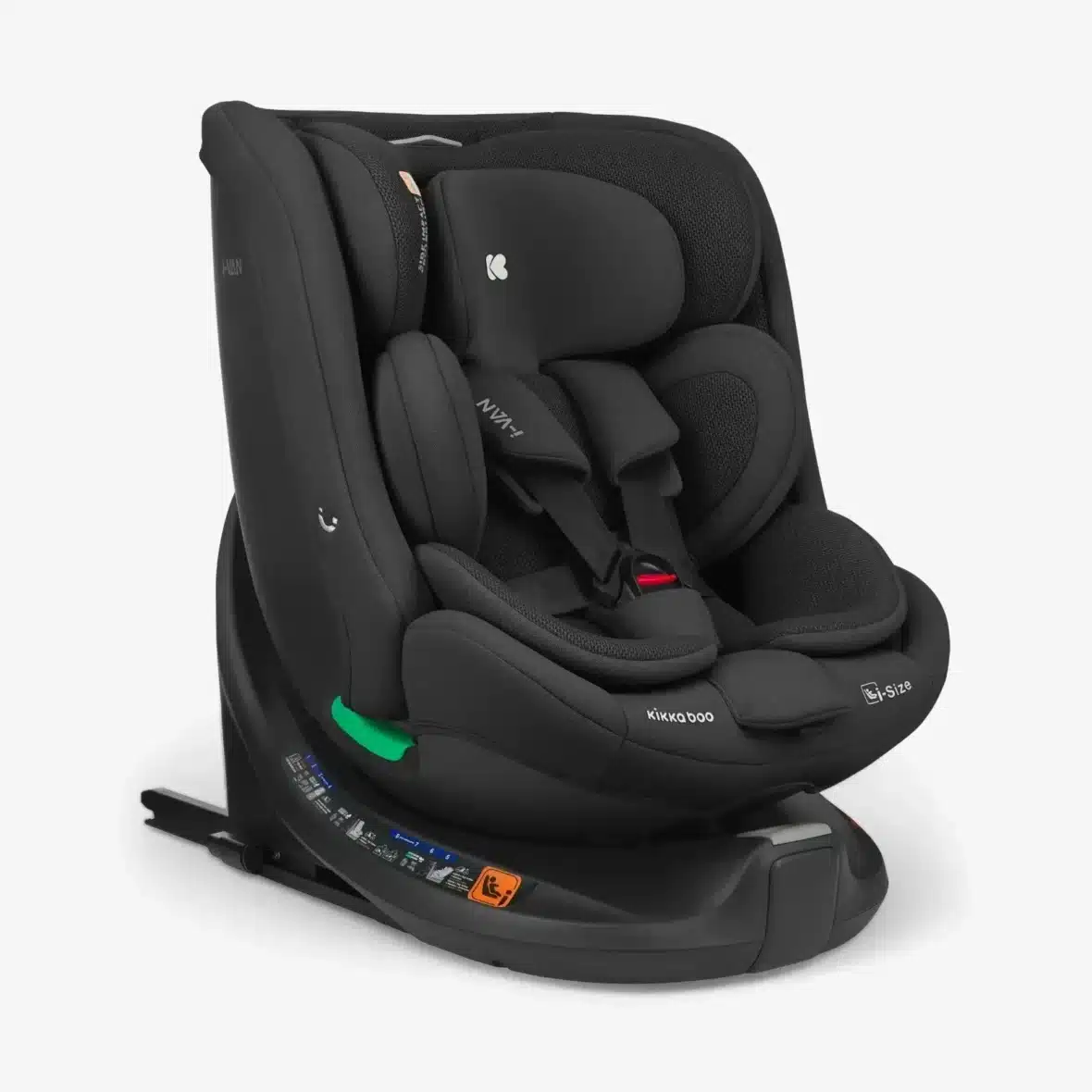 Kikkaboo Siège Auto i-Van i-Size Rotatif 360 Noir