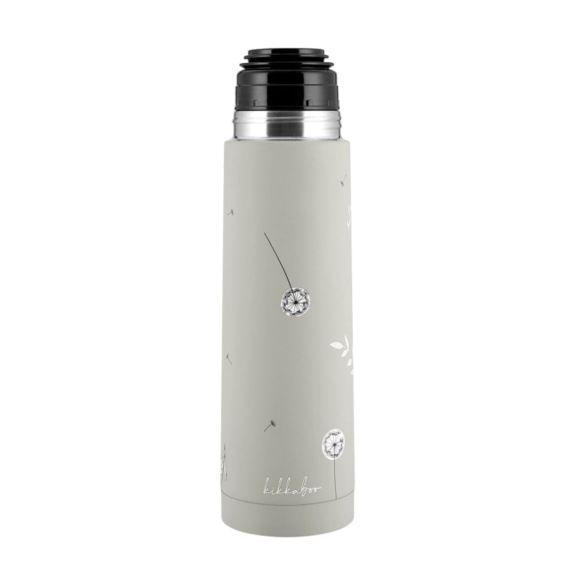 Kikkaboo Thermos Isotherme 500ml Flora Sand -2- bebemaman