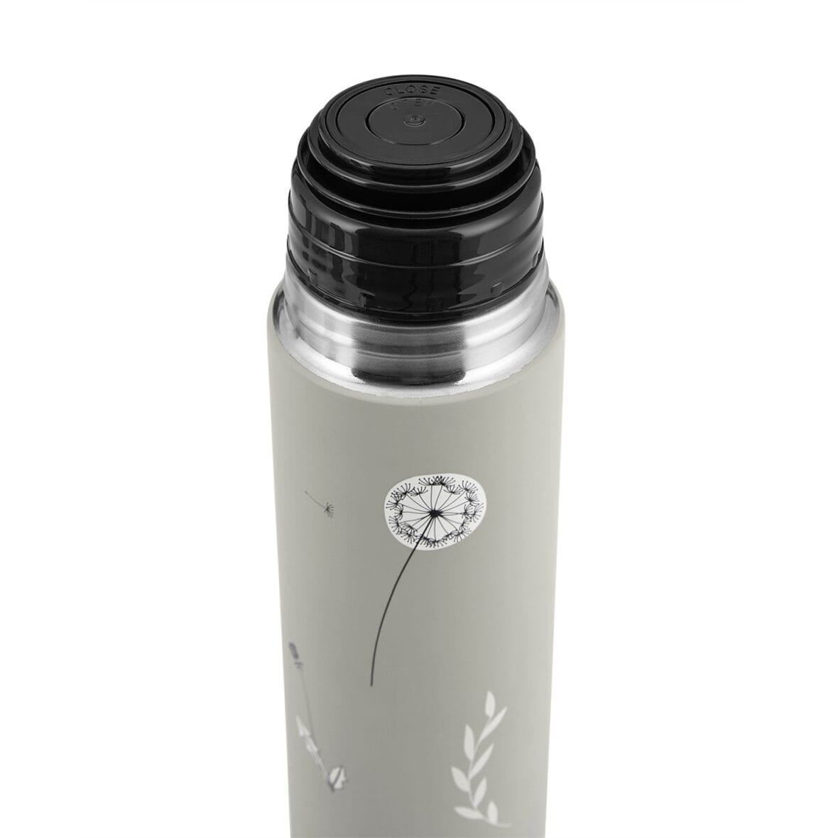 Kikkaboo Thermos Isotherme 500ml Flora Sand -5- bebemaman