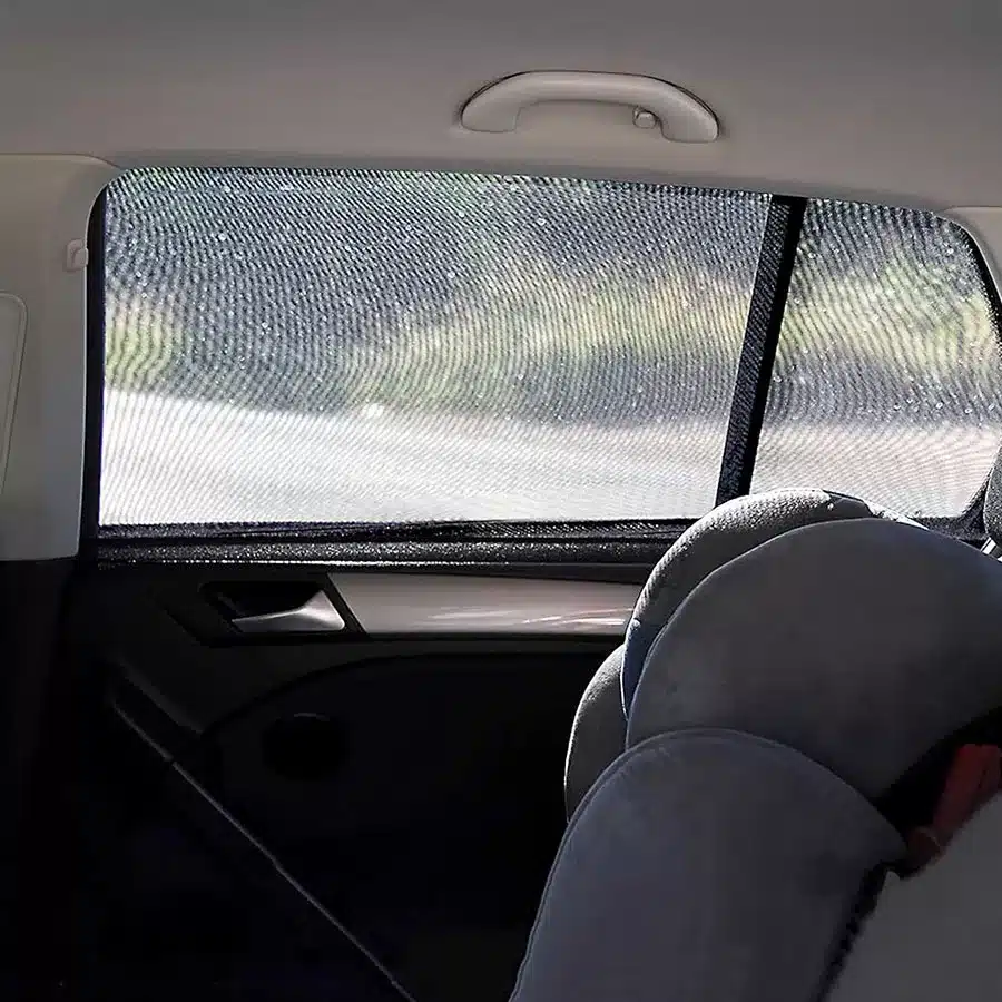 Kikkaboo lot de 2 pare soleil pour fenêtre voiture -3- bebemaman