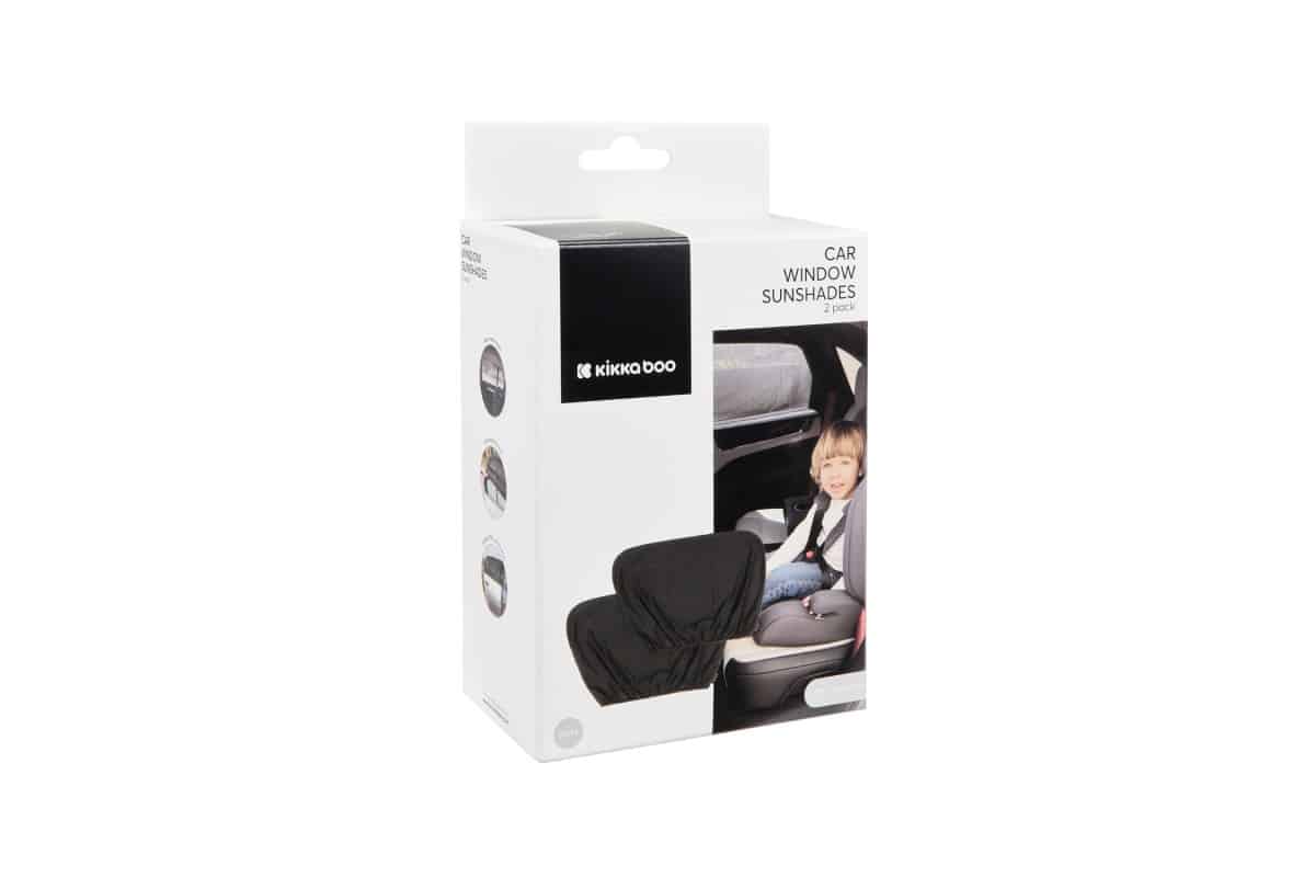 Kikkaboo lot de 2 pare soleil pour fenêtre voiture -4- bebemaman