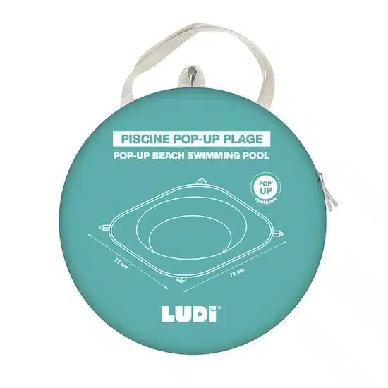Ludi Piscine pop-up Bleu -3- bebemaman