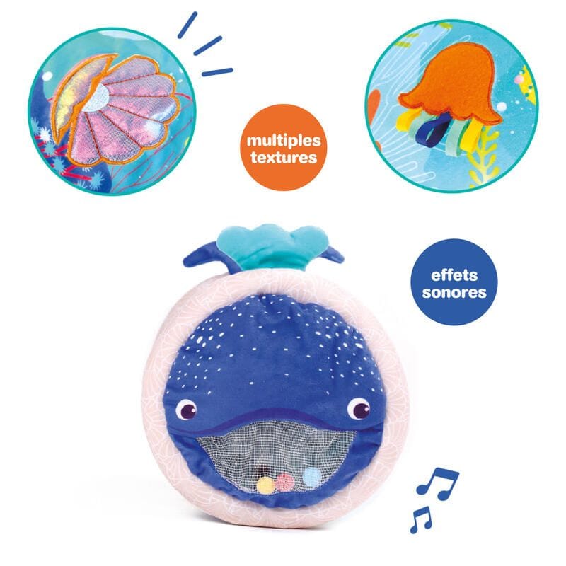Ludi Rouleau d’Activité Baleine Multicolore 6m+ -3- bebemaman
