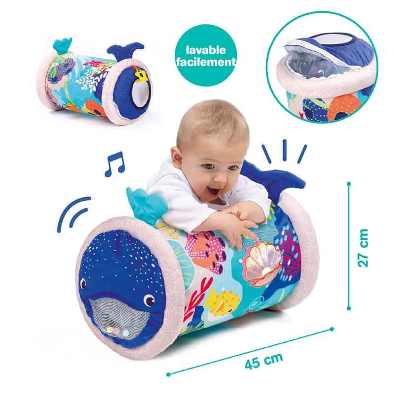 Ludi Rouleau d’Activité Baleine Multicolore 6m+ -5- bebemaman