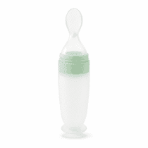 Mammia Biberon Distributeur avec Cuillère en Silicone Souple 90ml