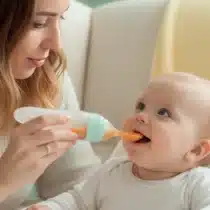 Mammia Biberon Distributeur avec Cuillère en Silicone Souple 90ml -2- bebemaman
