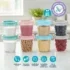 Mammia Pots de Conservation Pour Lait Maternel et Repas de bébé -1- bebemaman